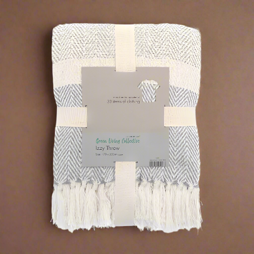 Izzy Throw 170 x 200 cm – Grey @HOG - Home Office Garden Online Marketplace