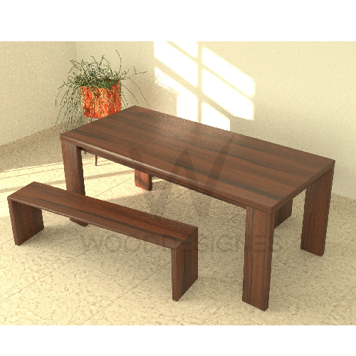 Joe Dining Set (Dark_ Walnut). @HOG - Home Office Garden Online Marketplace