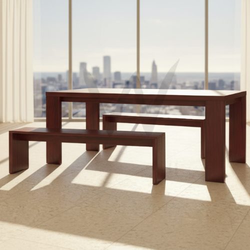 Joe Dining Set (Red-Brown). @HOG - Home Office Garden Online Marketplace