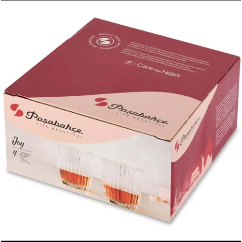 Joy Tumbler Short (4pcs) 360cc. @HOG - Home Office Garden Online Marketplace