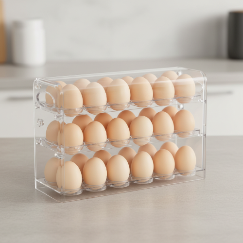 Julia's Kitchen Fridge Door Egg Rack - Holds Up To 36 Eggs @HOG - Home, Office, Garden, Online Marketplace