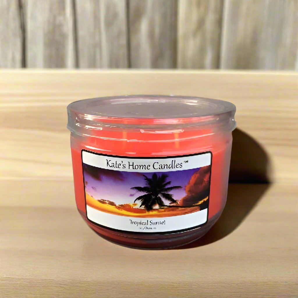 Kate's Home Tropical Sunset Scented Soy Candle - 11.5ounces @ HOG