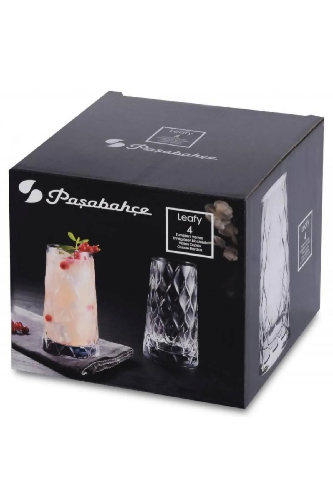 Leafy Tumbler Long (4pcs) 450cc. @HOG - Home Office Garden Online Marketplace