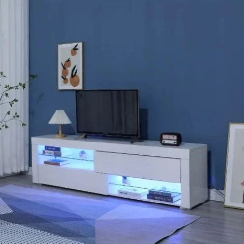 Led Glossy Tv Stand up to 50inches. @HOG - Home Office Garden Online Marketplace