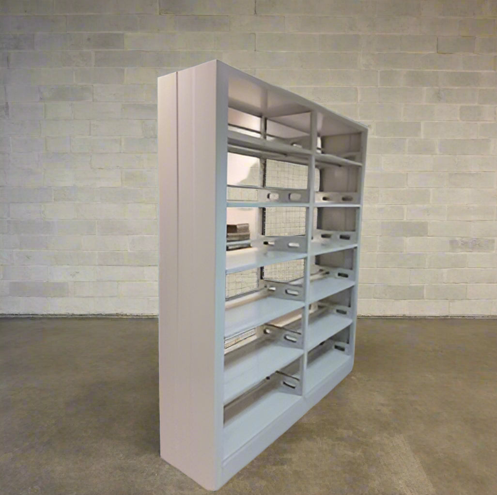 Library Steel 2 Column Cabinet @ HOG