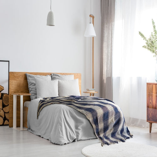 Lifestyle by Emma Barclay Frisco Throw – Navy Blue (228x252cm) @HOG - Home Office Garden Online Marketplace