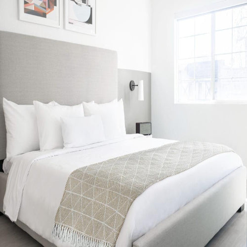 Lifestyle by Emma Barclay Zahra Throw 127x152 – Natural @HOG - Home Office Garden Online Marketplace