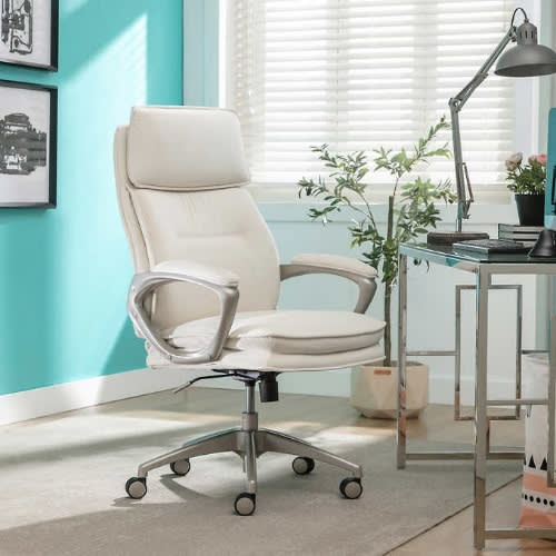 Lillian August Peyton Plush Velvet High Back Office Chair. Home Office Garden | HOG-HomeOfficeGarden | online marketplace