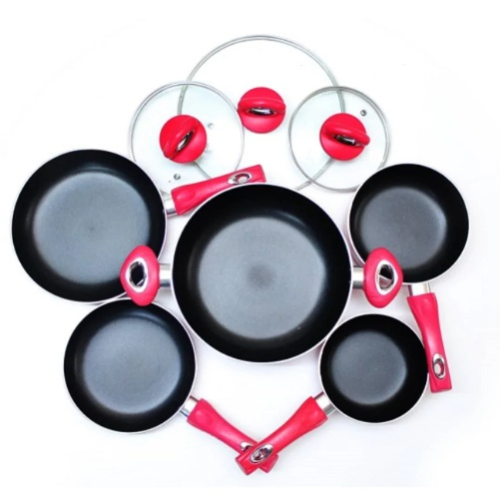 Linsan 8 Piece Aluminum Nonstick Cookware Set @HOG - Home, Office, Garden, Online Marketplace
