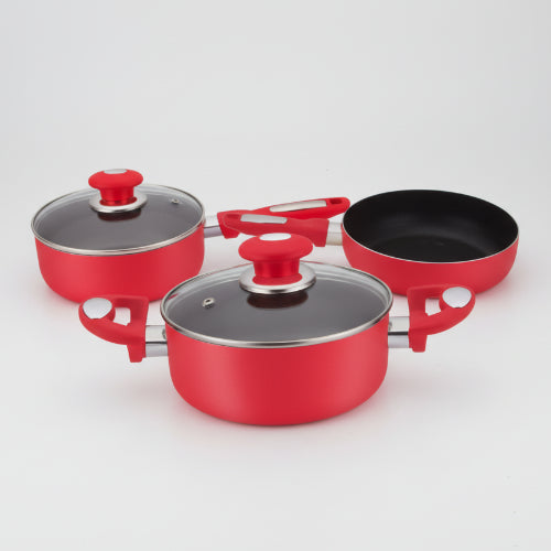 Linsan Non-stick Cookware Set - 5 Pieces @HOG - Home Office Garden Online Marketplace