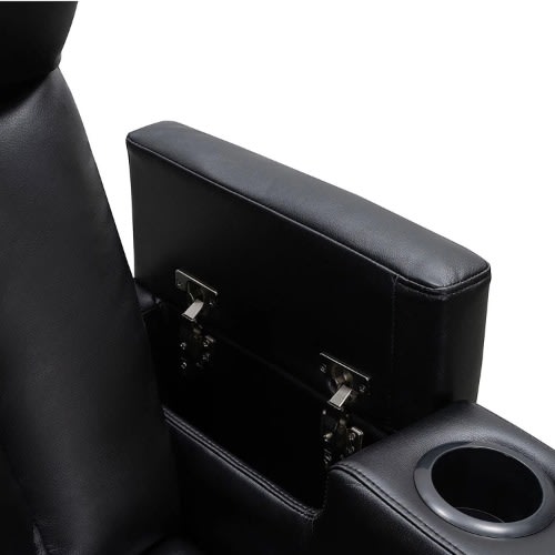 Larson Power Reclining Home Theater Chair With Tray