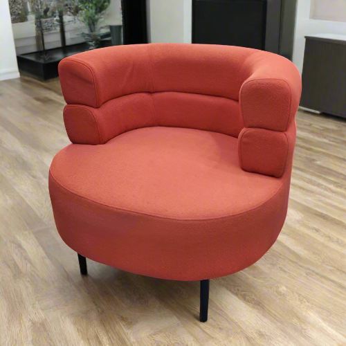 Luna Curve Upholstered Lounge Chair. Home Office Garden | HOG-HomeOfficeGarden | online marketplace