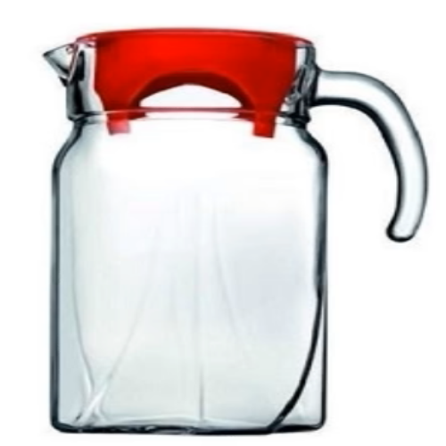 Luna Jug With Red Cover (1pc) 1750cc. @HOG - Home Office Garden Online Marketplace