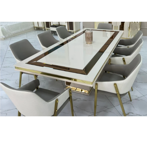Luxora Eight-Seater Contemporary Dining Set @HOG - Home, Office, Garden, Online Marketplace