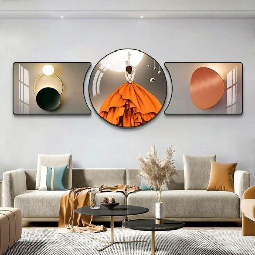 Luxury 3‑Piece Modern Wall Art. Home Office Garden | HOG-HomeOfficeGarden | online marketplace