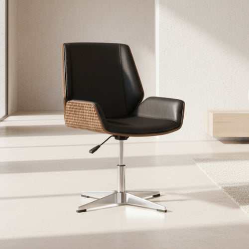 Mabelline Wood Med Back Executive Swivel. @HOG - Home Office Garden Online Marketplace