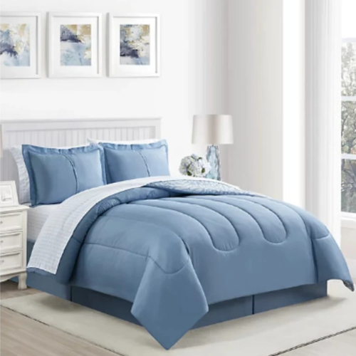 Macy's 8-pc. Reversible Comforter Set Botanica, Cal King @HOG - Home, Office, Garden, Online Marketplace
