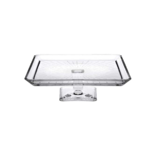 Madlen Square Footed Service Plate (2pcs) (240x240)mm. @HOG - Home Office Garden Online Marketplace