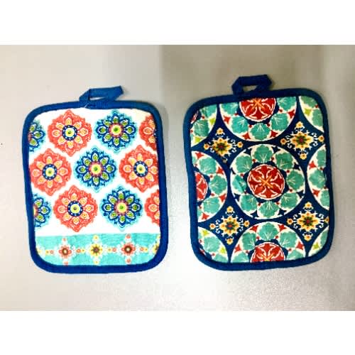 Mainstays Kitchen Cotton Set With Towels + Mitt & Pot Holders - 7 Pieces. Home Office Garden | HOG-HomeOfficeGarden | online marketplace