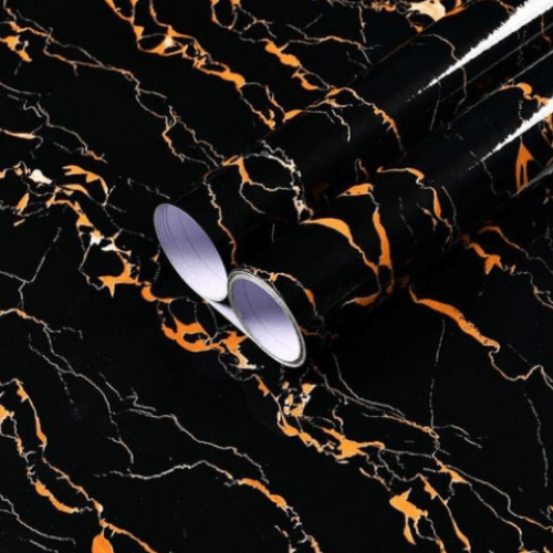 Marble Design Kitchen/Wall/Furniture Adhesive Liner Wallpaper 60cm*5cm @HOG - Home Office Garden Online Marketplace