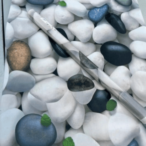 Marble Design Kitchen/Wall/Furniture Adhesive Liner Wallpaper 60cm*5cm @HOG - Home Office Garden Online Marketplace