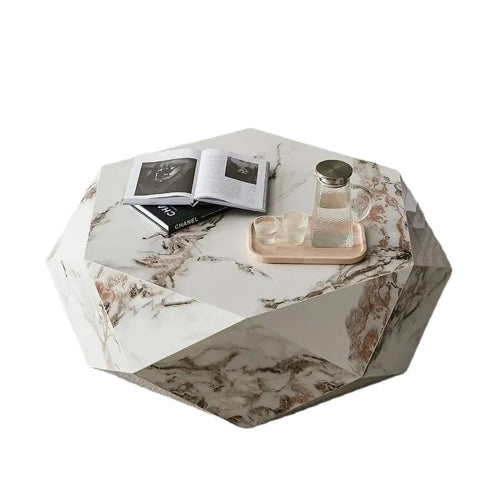 Marble Diamond Cut Coffee Table @HOG - Home Office Garden Online Marketplace