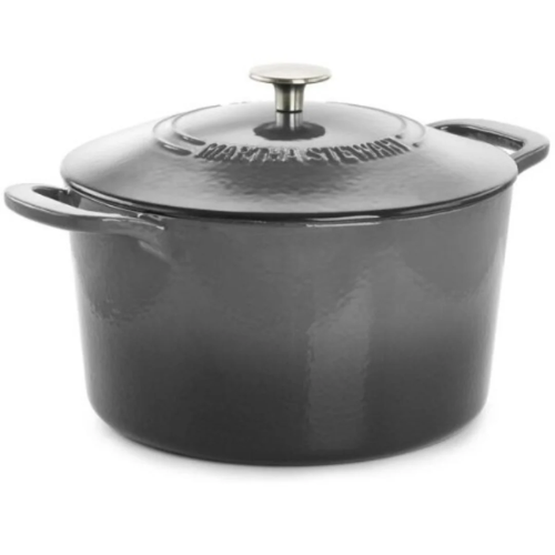 Martha Stewart Enamel On Cast Iron Dutch Ovens - Grey - 4-Quart And 7-Quart @HOG - Home, Office, Garden, Online Marketplace