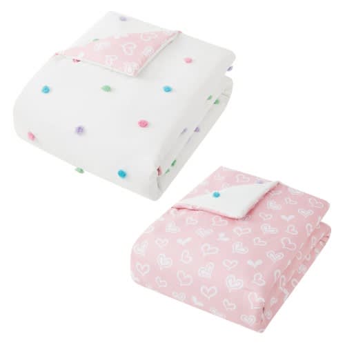 Mason & Mollie Pom Dots 6-piece ''TWIN'' Bedding Set. Home Office Garden | HOG-HomeOfficeGarden | online marketplace