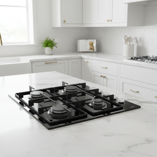 Maxi Tabletop 4 Burners Black @HOG - Home, Office, Online Marketplace