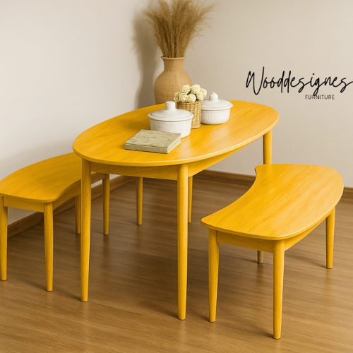 Melissa Dining Set (Golden-Brown) @HOG - Home, Office, Garden, Online Marketplace