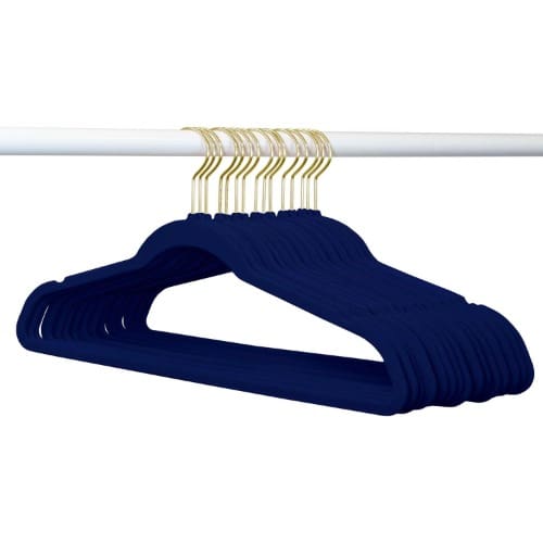 Member's Mark Elite Velvet Hangers - Navy - 50 Pack. Home Office Garden | HOG-HomeOfficeGarden | online marketplace
