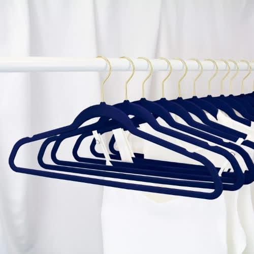 Member's Mark Elite Velvet Hangers - Navy - 50 Pack. Home Office Garden | HOG-HomeOfficeGarden | online marketplace