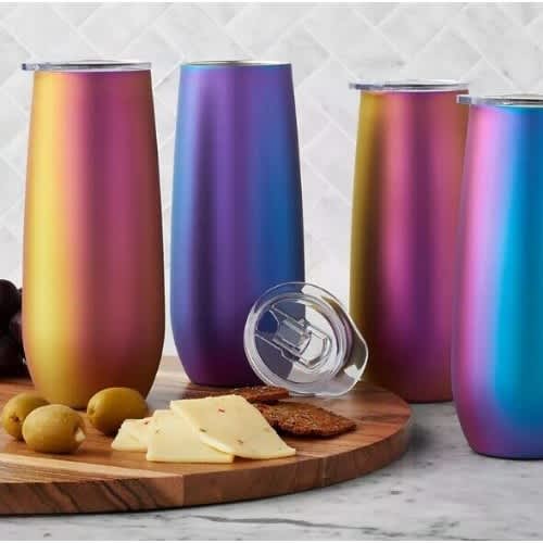 Member's Mark Stainless Steel Insulated Flute Tumblers With Lids - 14oz. x 4 Pack. Home Office Garden | HOG-HomeOfficeGarden | online marketplace