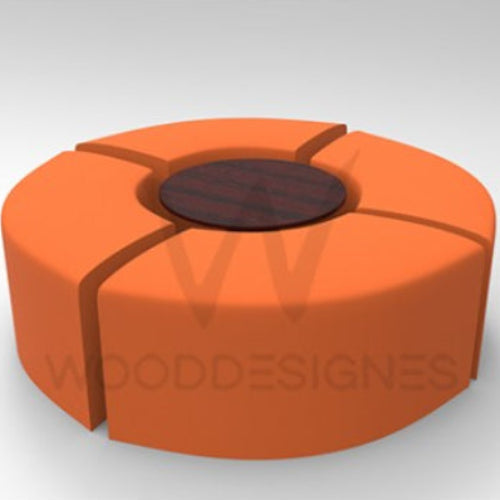 Meta Series Lounge Sofa- Orange. @HOG - Home Office Garden Online Marketplace