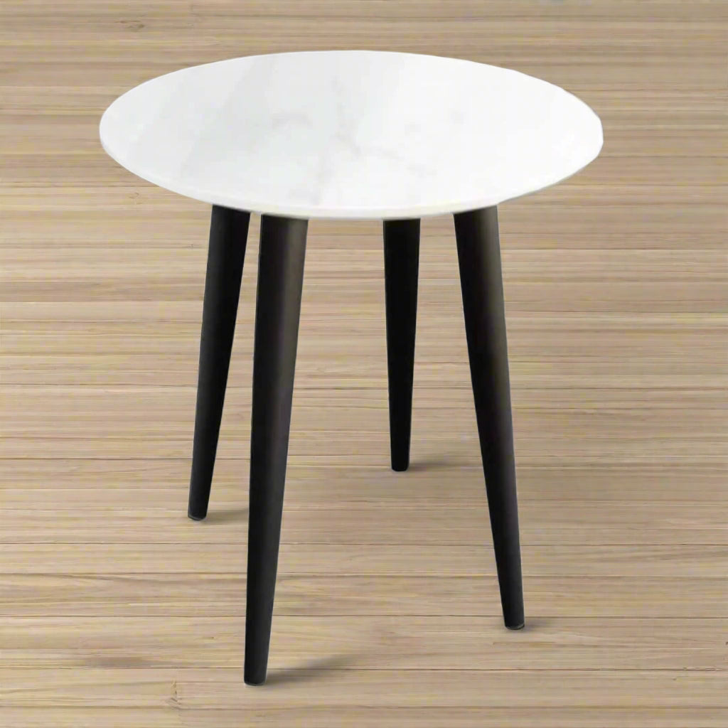 Milano Lule Faux Marble Side Lamp Table @HOG - Home Office Garden Online Marketplace