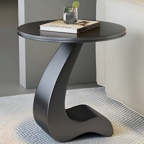 Minimalist Curved Pedestal Side Table @HOG - Home, Office, Garden, Online Marketplace