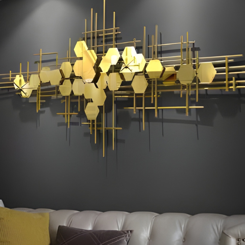 Modern Abstract Geometric Wall Art @HOG - Home, Office, Online Marketplace