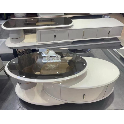 Modern Glossy Coffee Table and TV Stand Set @HOG - Home, Office, Garden, Online Marketplace