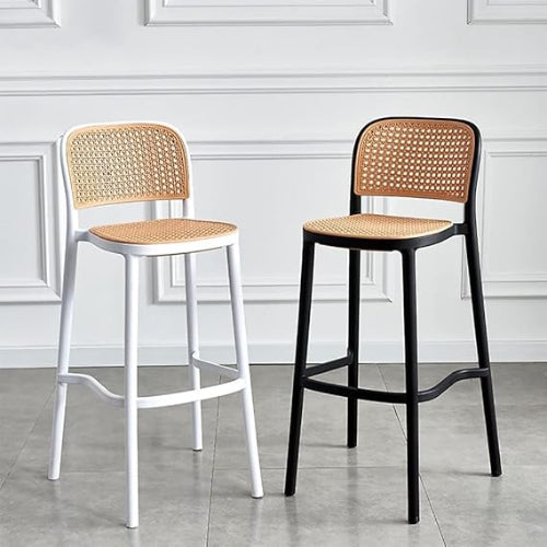 Modern Imitation Rattan Bar Chair – 103 cm Height. Home Office Garden | HOG-HomeOfficeGarden | online marketplace