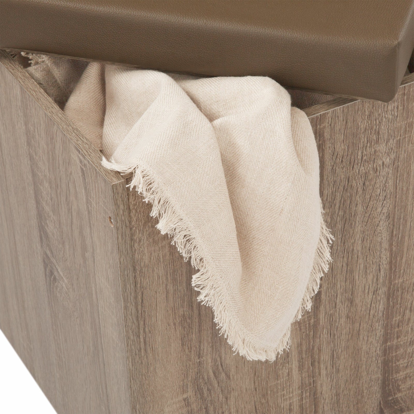 Modern Kitchen Nook 5 Pc Dining Table Set Padded Storage Ottoman Stool Chairs@Hog online marketplace