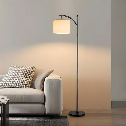 Modern Minimalist Floor Lamp with Warm Ambient Glow @HOG - Home, Office, Online Marketplace