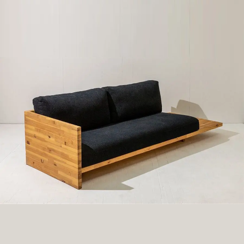 Modern Wooden Sofa Set with Side Table @HOG - Home Office Garden Online Marketplace