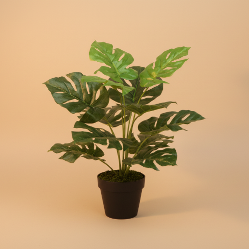 Monstera Artificial Mini Potted Plant | 60cm. @HOG - Home Office Garden Online Marketplace