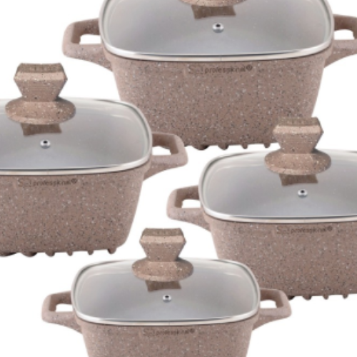 Nea Marbell 4pc Stockpot Set – Marfil (6904) @HOG - Home Office Garden Online Marketplace
