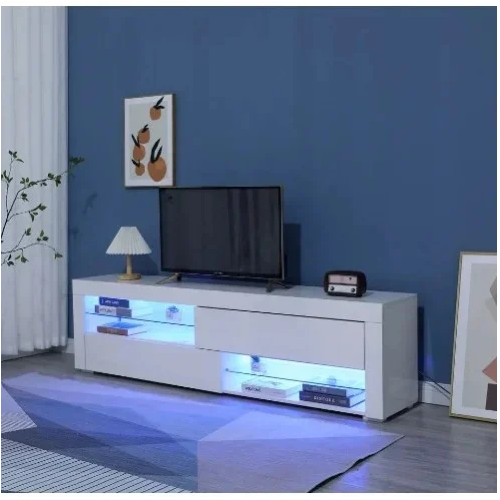 Led Glossy Tv Stand Up To 50inches Home Office Garden | HOG-Home Office Garden | online marketplace