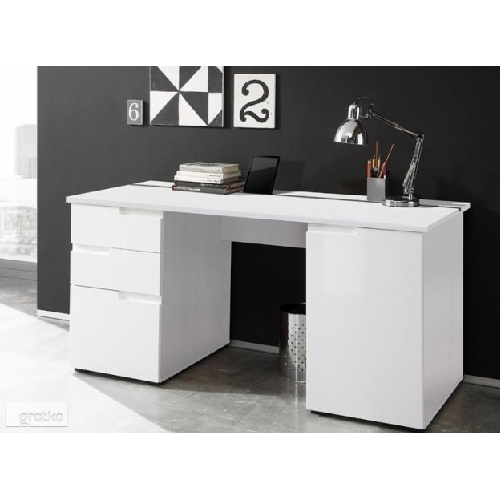 Converting Office Desk - White & Black Home Office Garden | HOG-Home Office Garden | online marketplace