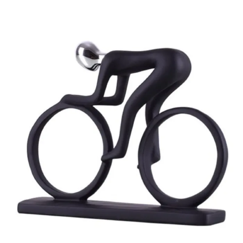 Cycling Man Ceramic Figurine Home Office Garden | HOG-Home Office Garden | online marketplace