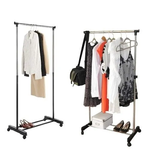 Single Pole Adjustable Cloth Rack Home Office Garden | HOG-Home Office Garden | online marketplace
