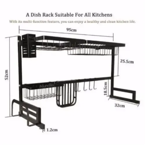 Over-The-Sink Dish Drying Rack  Home Office Garden | HOG-Home Office Garden | online marketplace