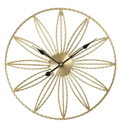 Sunburst Splendor Wall Clock. Home Office Garden | HOG-HomeOfficeGarden | online marketplace